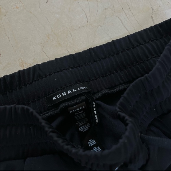 KORAL Haze Blackout woven wide-leg pants $237 Like New - Picture 7 of 8